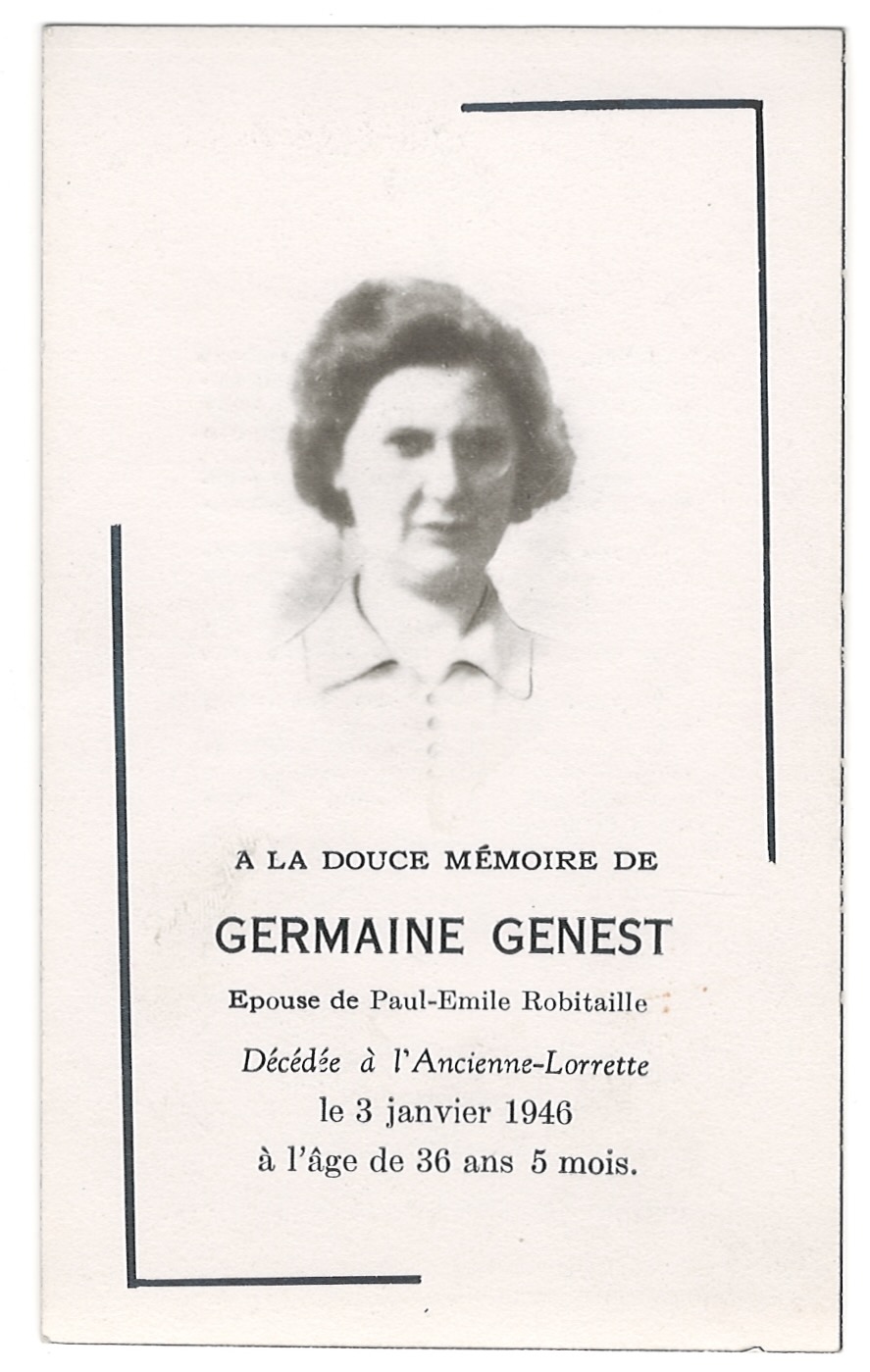 1920C   Reverende Soeur Ste Melanie (Delphine Robitaille)